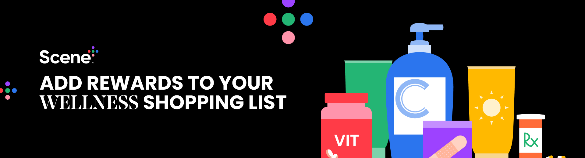 Add rewards to your shopping list
